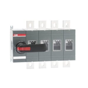 ABB ~ OT800E04P ~ LTS. 4-polig. 800A. m Griff u Welle