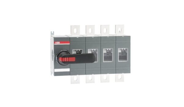 ABB ~ OT800E04P ~ LTS. 4-polig. 800A. m Griff u Welle